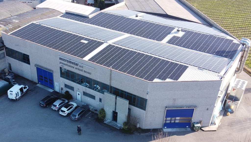 Stabilimento Micrometal S.R.L. Erbusco - fonderia pressofusione zamak dal 1991