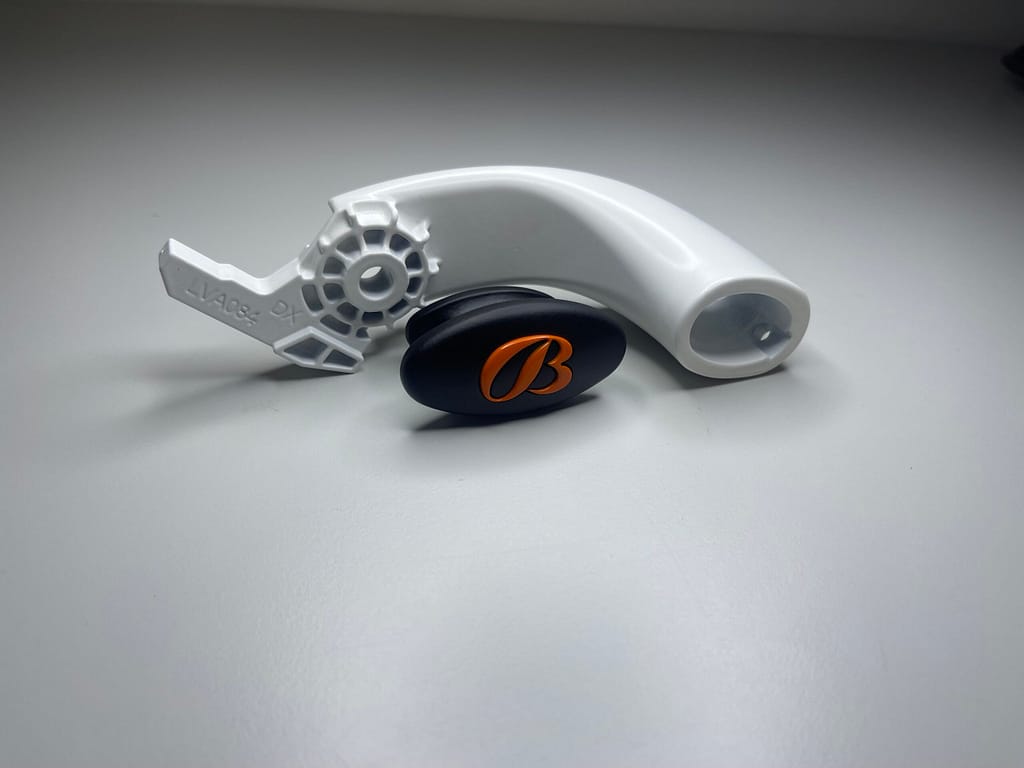 Componenti zamak verniciati - maniglia e pomello con finiture colorate - Micrometal