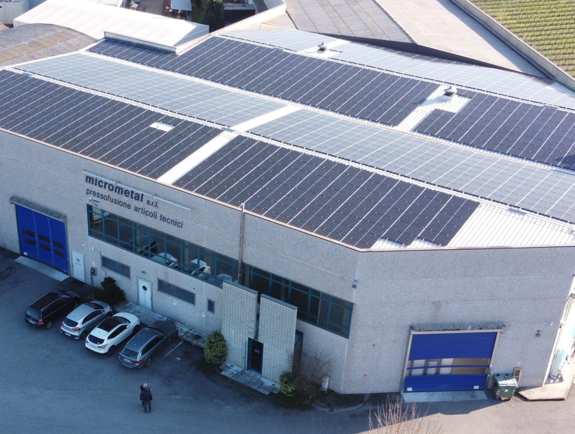 Stabilimento Micrometal Erbusco - Pressofusione zamak conto terzi dal 1991